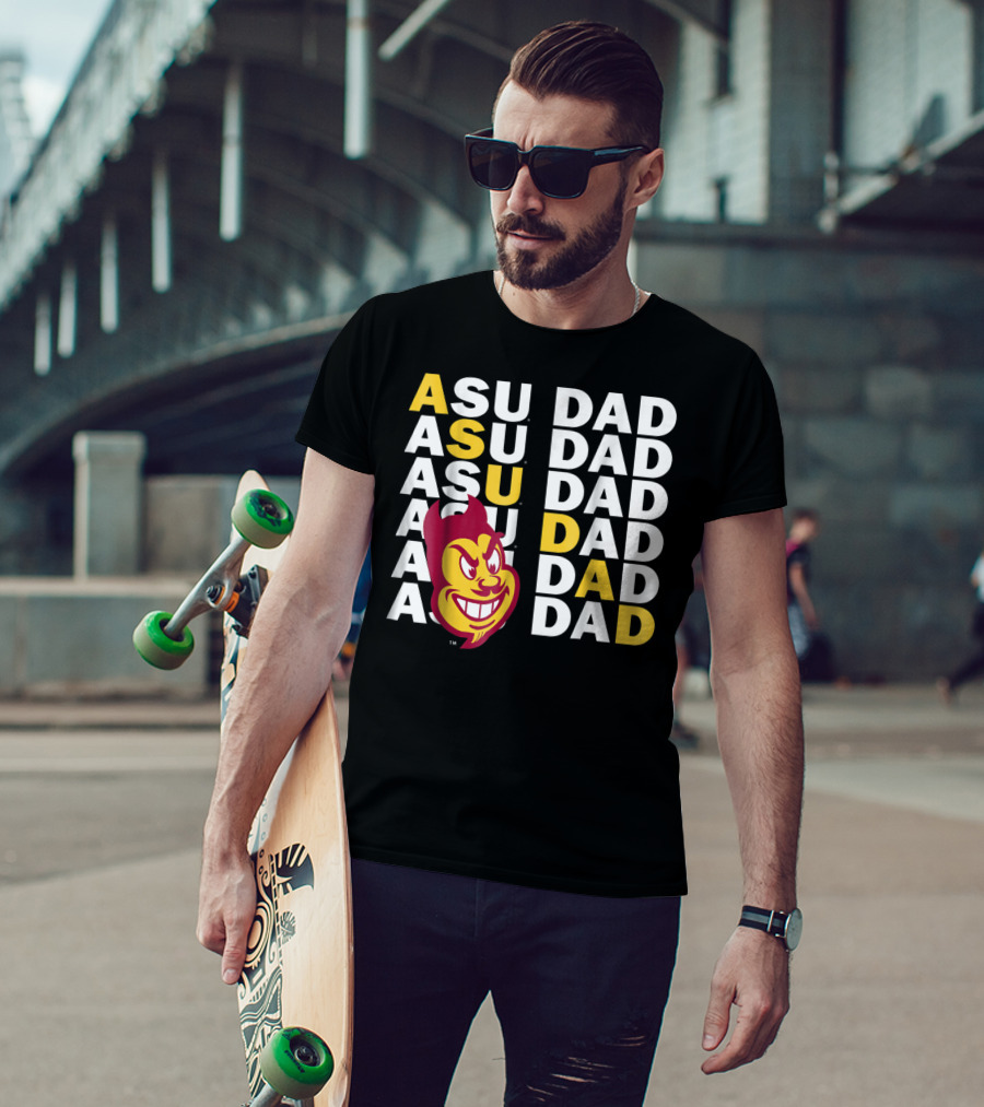 Arizona State Sun Devils ASU Dad T-Shirt