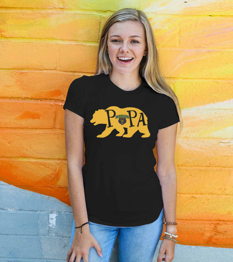 Baylor Bears Papa Bear T-Shirt
