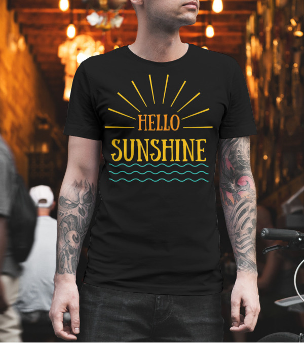 Hello Sunshine Be Kind Inspirational Positive Mom Cute T-Shirt Hello Sunshine Be Kind Inspirational Positive Mom Cute T-Shirt