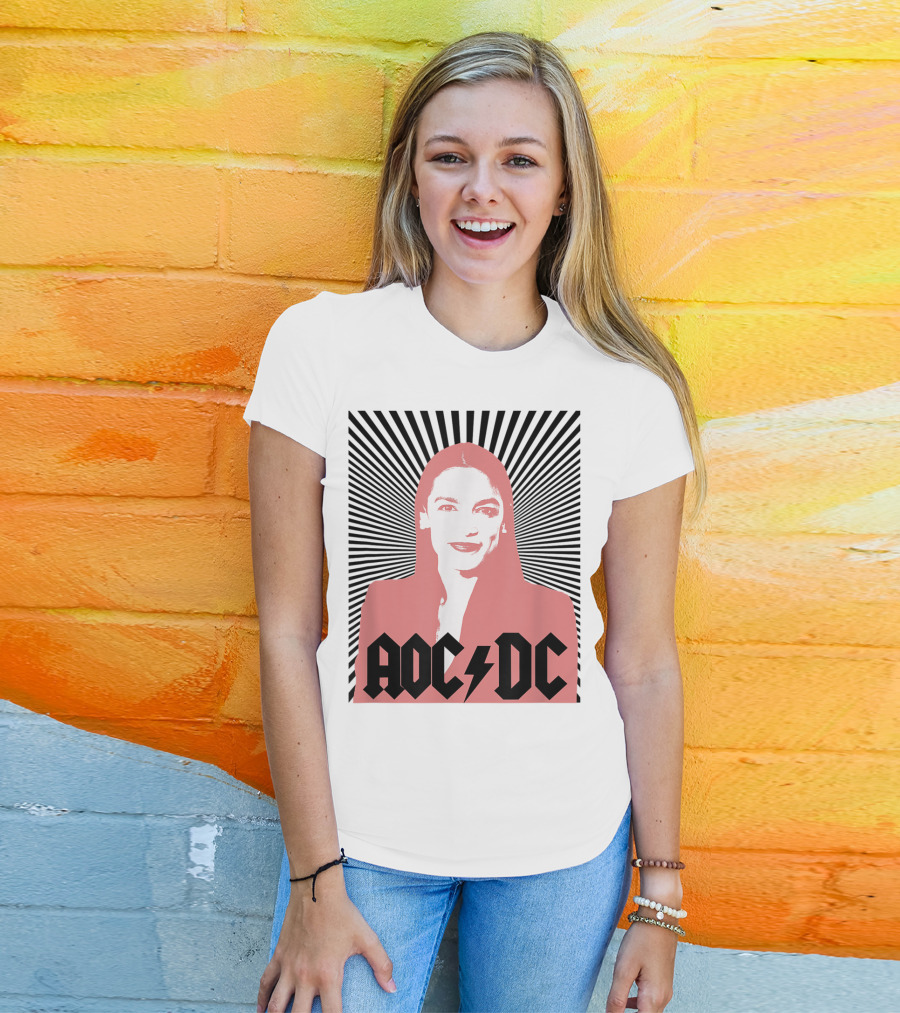 AOC DC Alexandria Ocasio Cortez Latina Congress Bold Iconic T-Shirt