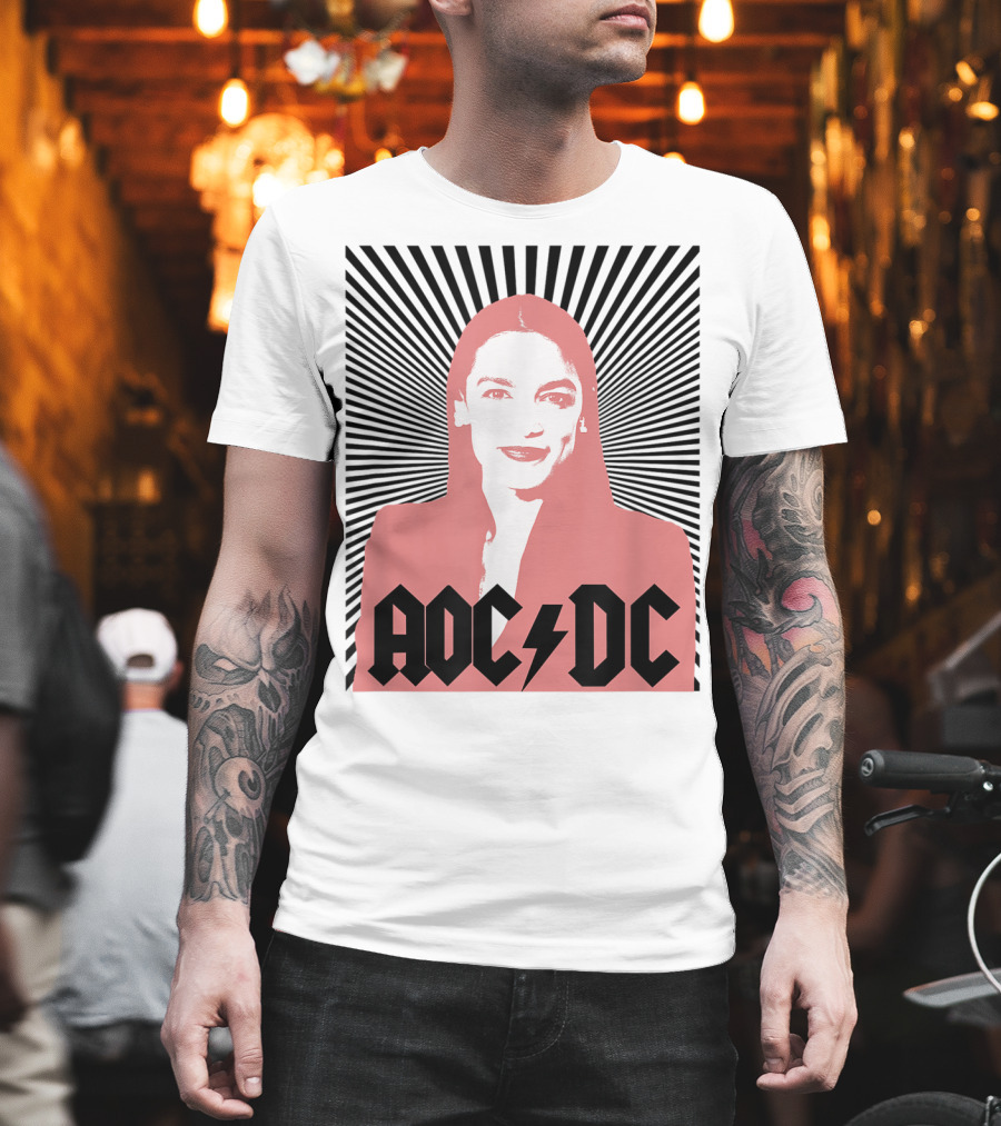 AOC DC Alexandria Ocasio Cortez Latina Congress Bold Iconic T-Shirt