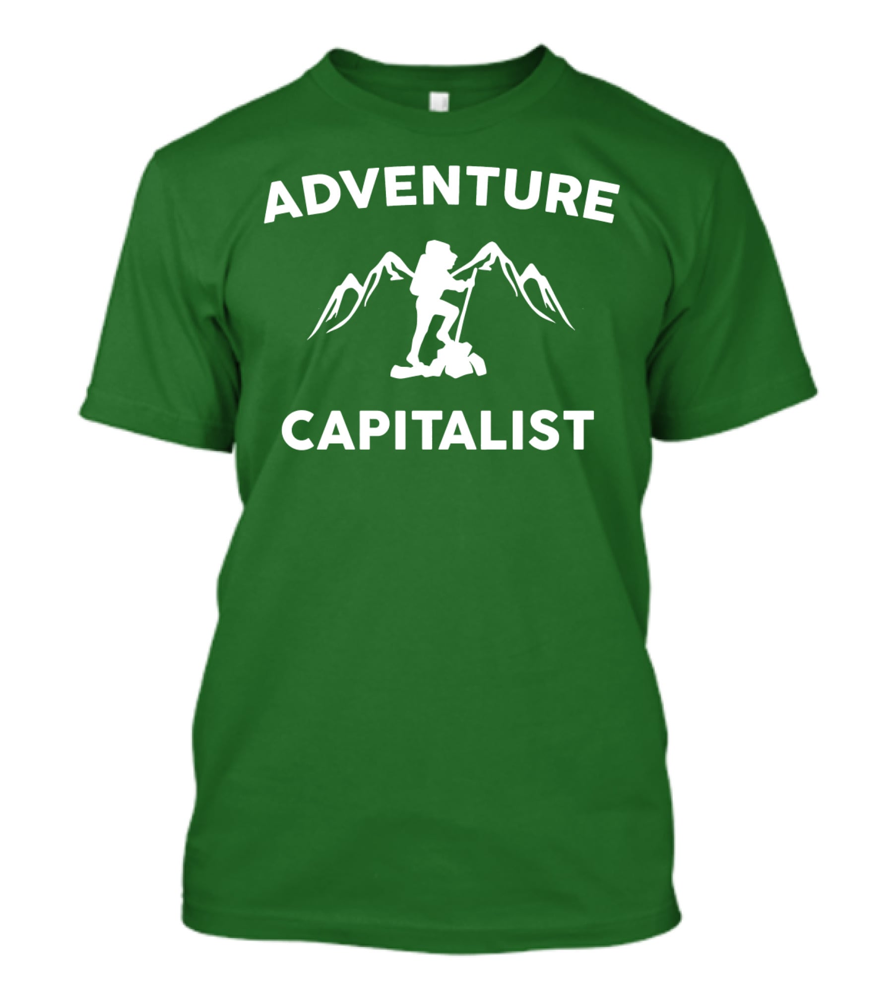 Adventure Capitalist Hiking Mountain Climber T-Shirt