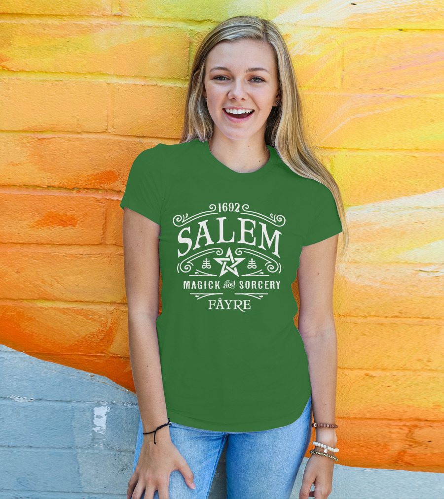 1692 Salem Magick And Sorcery Fayre T-Shirt