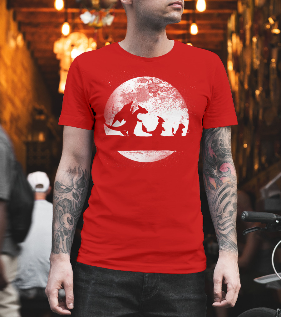 Evolve Pokémon Evolution Moon T-Shirt
