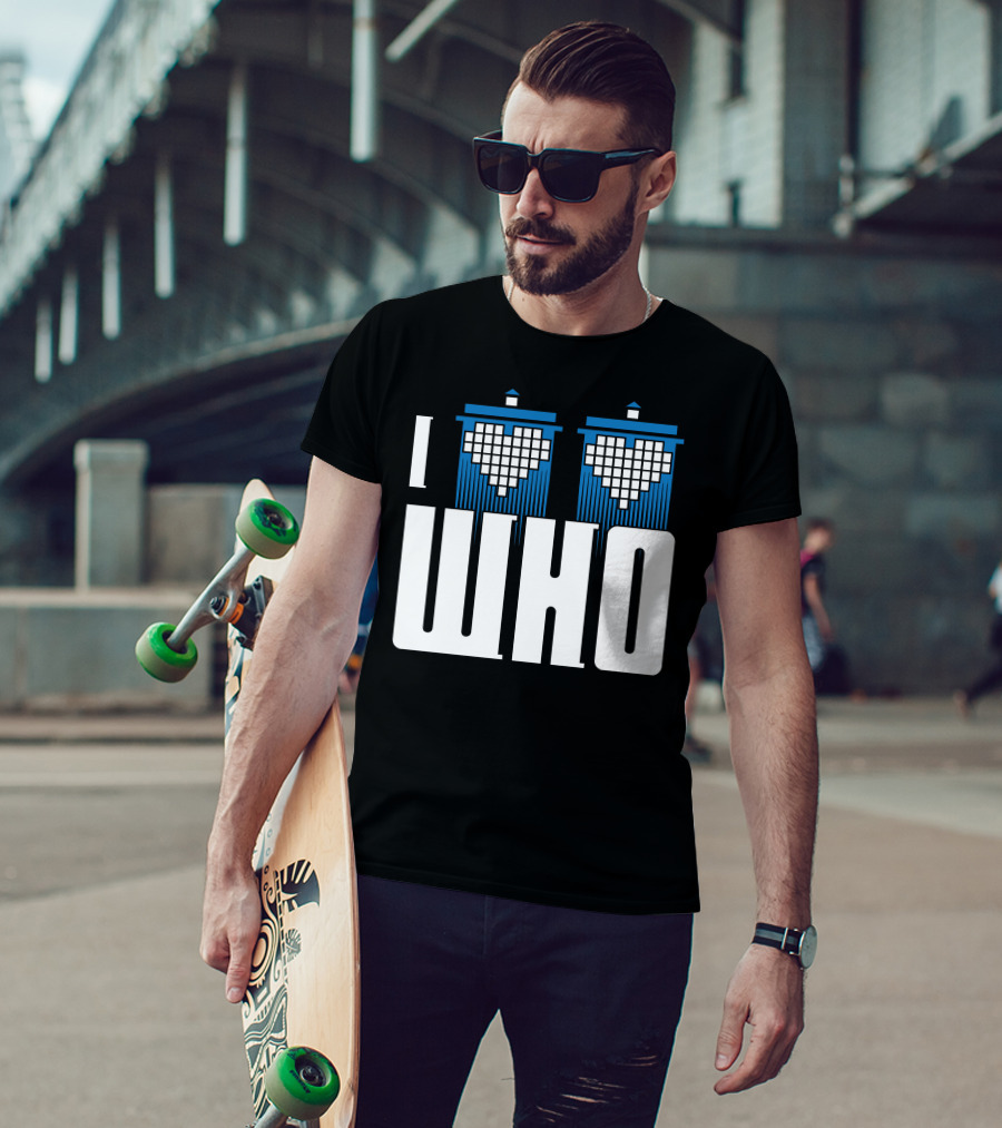 I Heart TARDIS Who T-Shirt