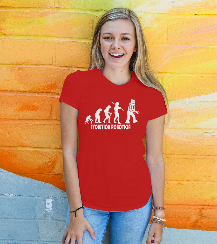 Evolution Robotica Human To Robot Transformation T-Shirt