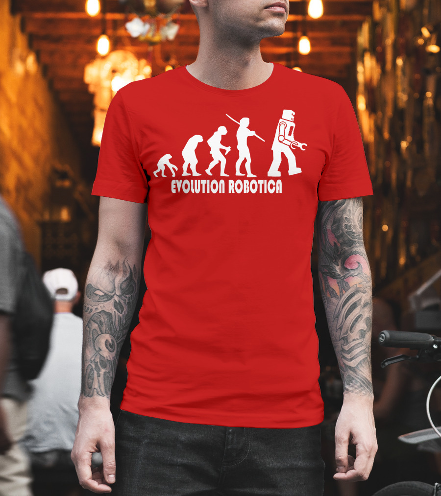 Evolution Robotica Human to Robot Transformation T-Shirt