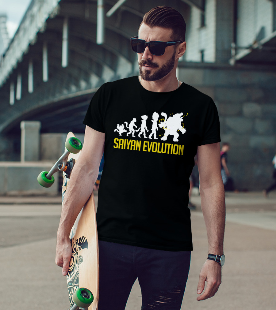 Saiyan Evolution Power Transformation Series T-Shirt