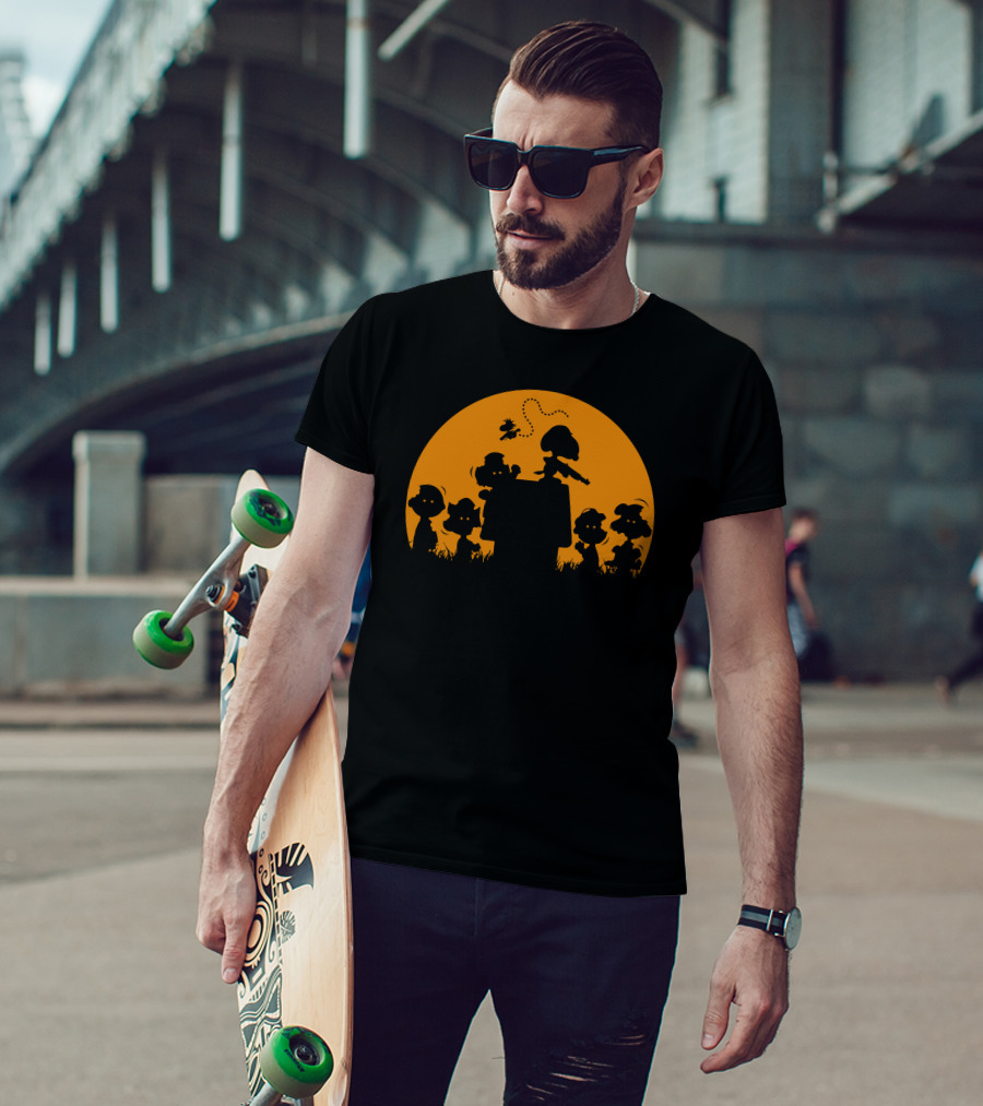 You're A Zombie Chuck Main Peanuts Halloween T-Shirt