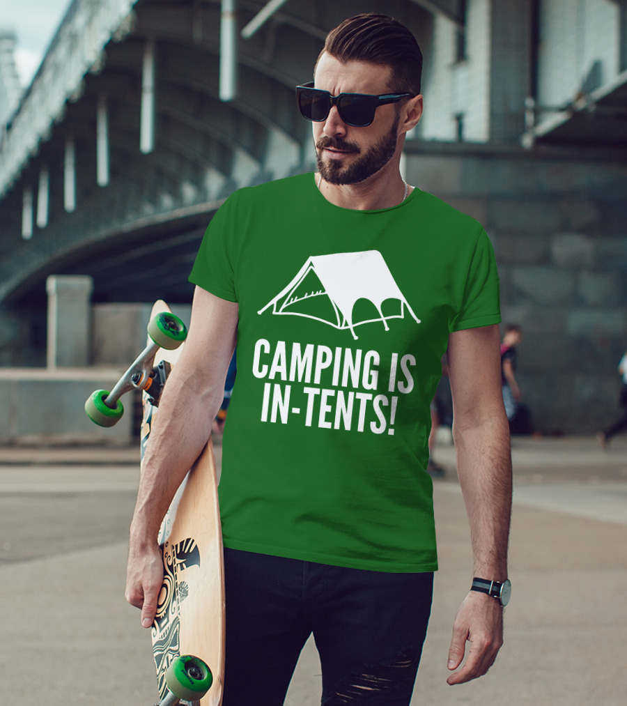 Camping Is In-Tents Camping Tent Image T-Shirt