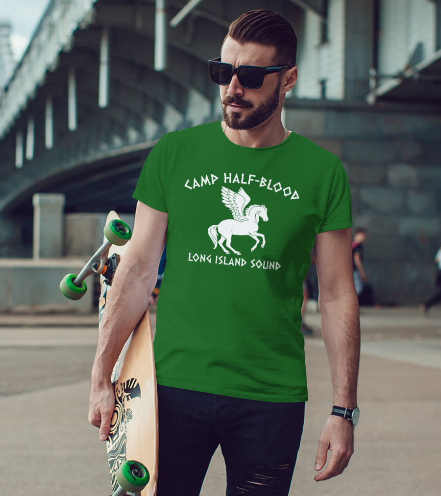 Camp Half Blood Pegasus Long Island Sound T-Shirt