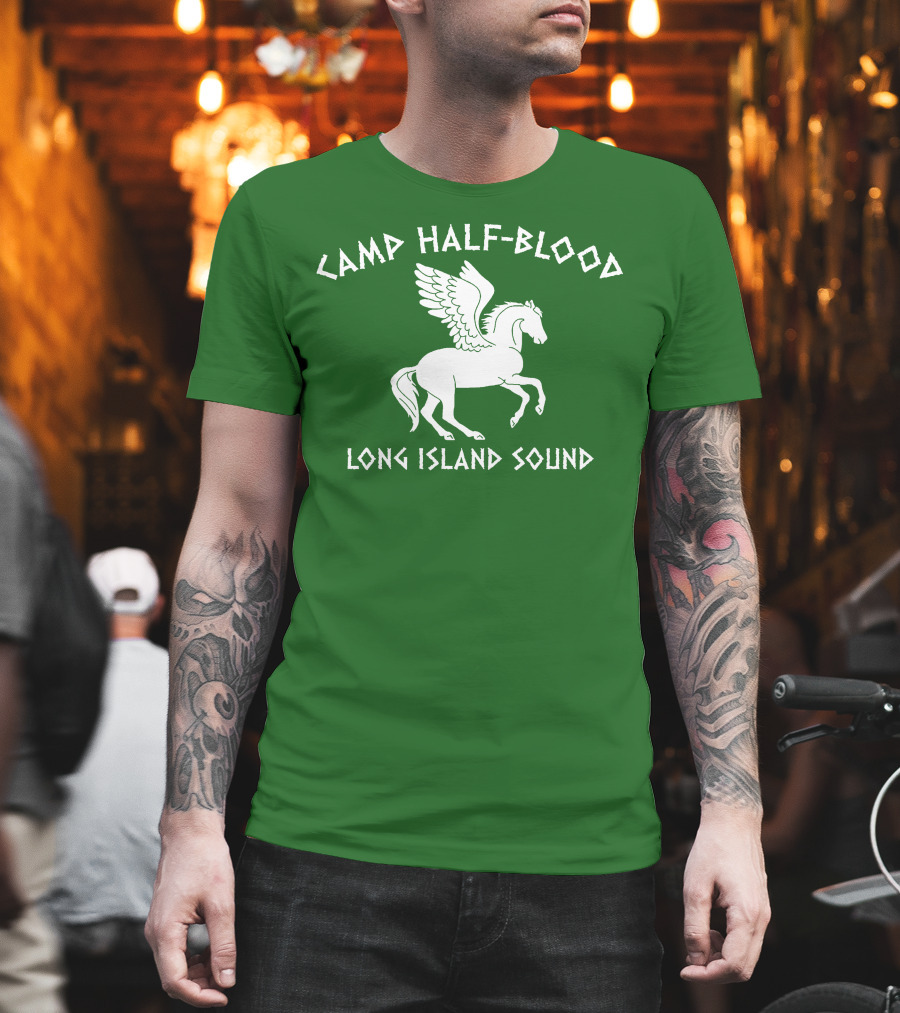 Camp Half Blood Pegasus Long Island Sound T-Shirt