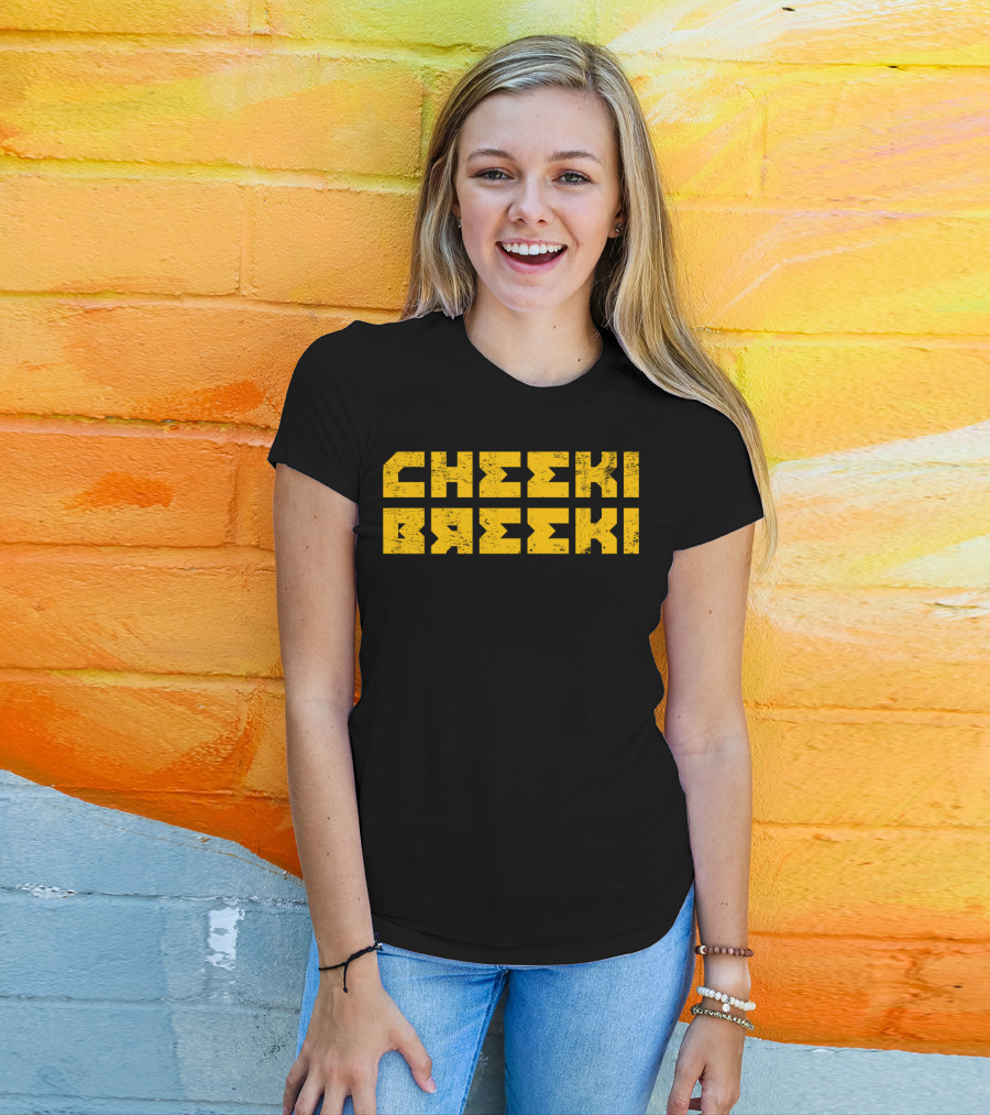 Cheeki Breeki Gopnik Slav Style Funny Gamer Retro T-Shirt