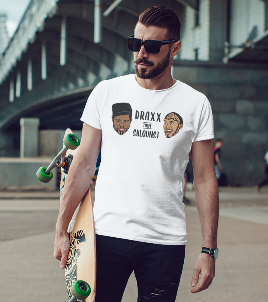 Draxx Them Sklounst Illustrated Faces T-Shirt