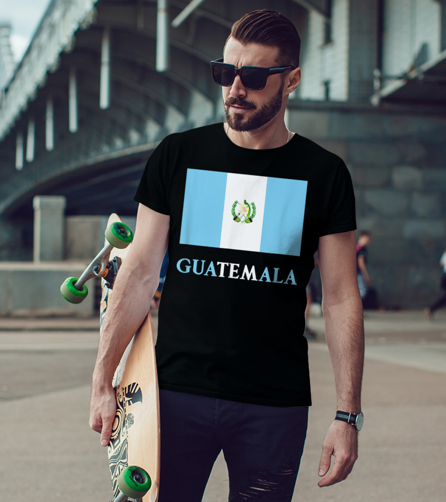 Guatemala Flag Bandera Guatemalteca Guatemala T-Shirt
