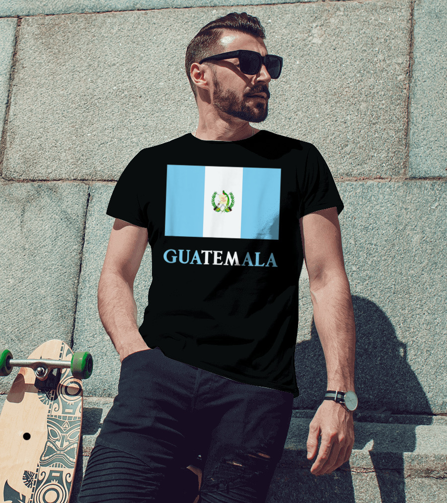 Guatemala Flag Bandera Guatemalteca Guatemala T-Shirt