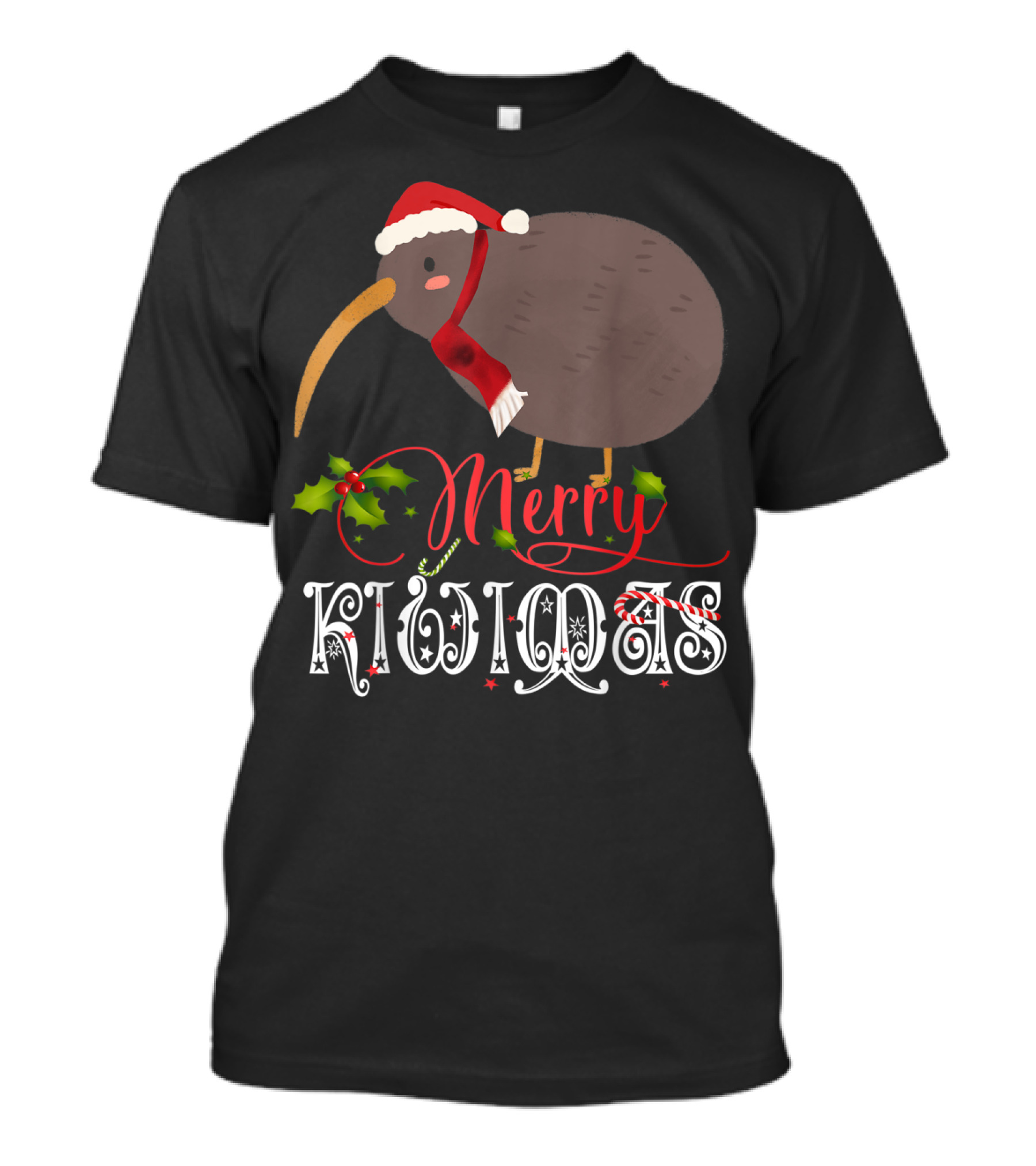 Merry Kiwi Christmas Family Matching T-Shirt