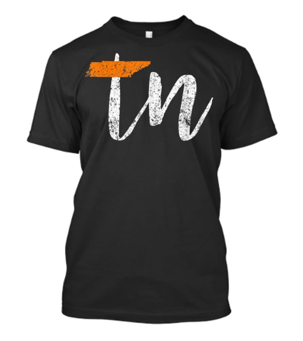 Tennessee State Flag Orange White TN Home T-Shirt