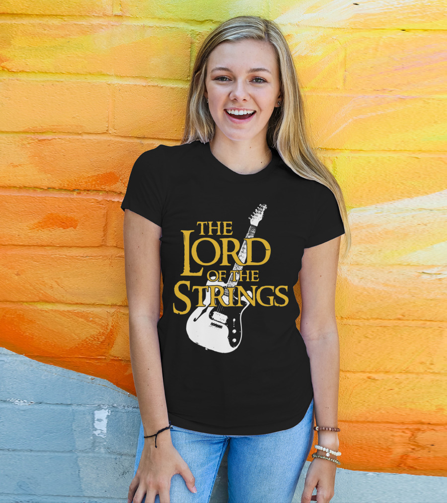 The Lord Of The Strings Electric Guitar T-Shirt