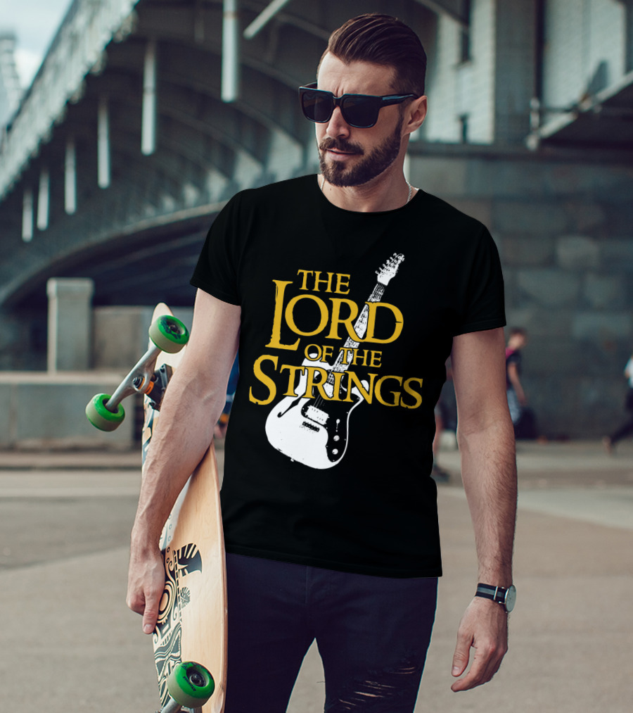 The Lord Of The Strings Electric Guitar T-Shirt