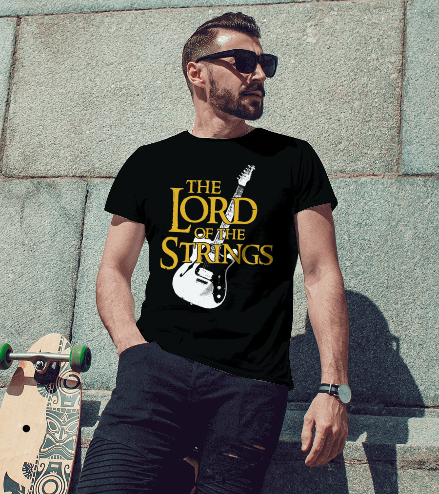 The Lord Of The Strings Electric Guitar T-Shirt