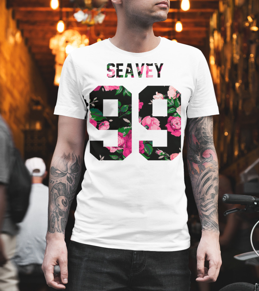 Seavey 99 Floral Design Merchandise Daniel Seavey T-Shirt
