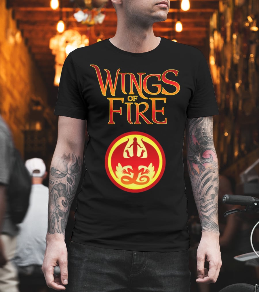 Wings Of Fire Dragon Emblem Fantasy Series T-Shirt