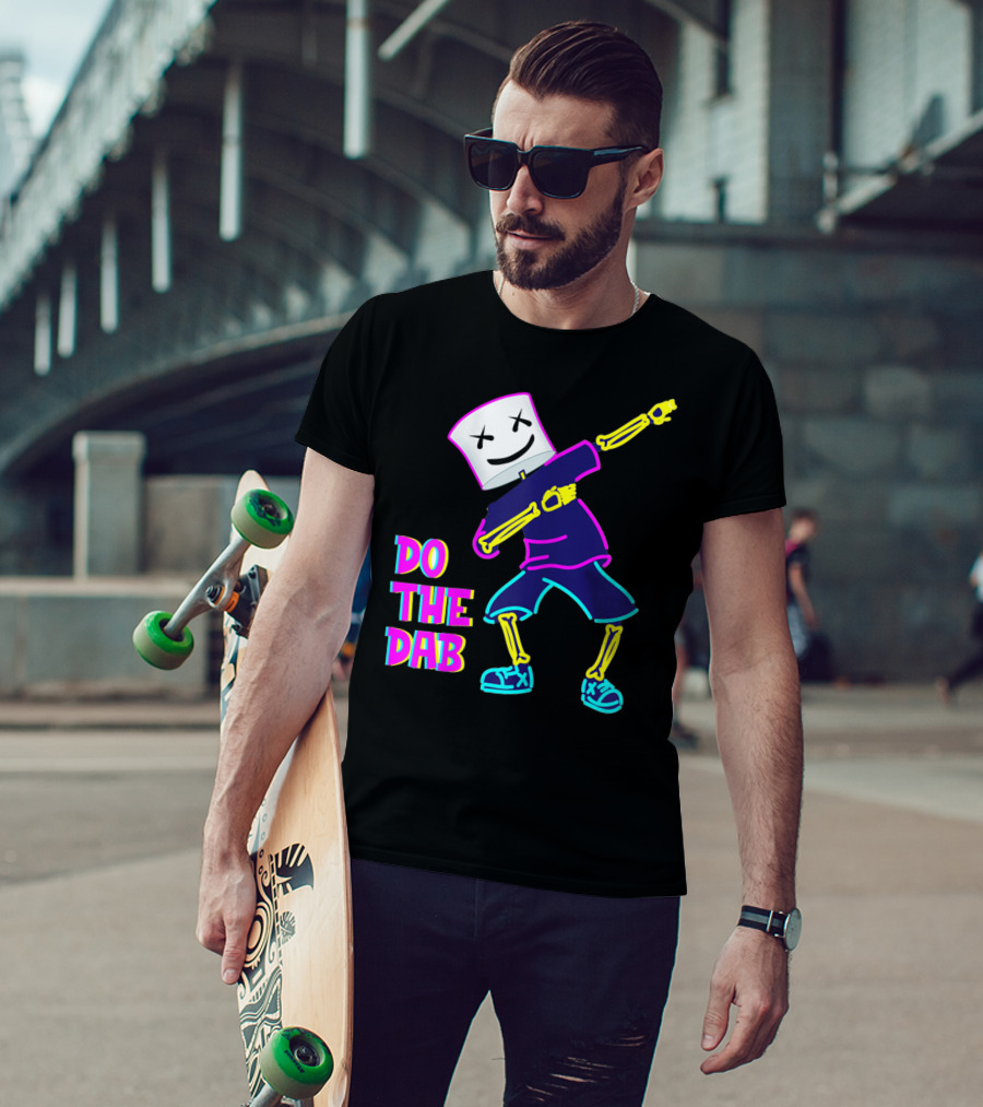 Do The Dab With Goofy Marshmallow Dancing DJ T-Shirt