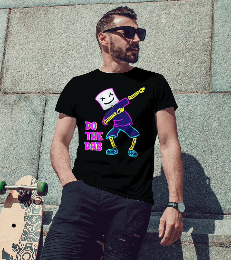 Do The Dab With Goofy Marshmallow Dancing DJ T-Shirt