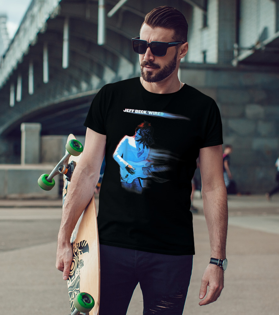 Jeff Beck Wired Guitarist Rock T-Shirt