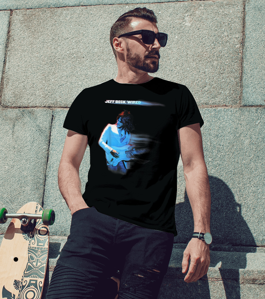 Jeff Beck Wired Guitarist Rock T-Shirt