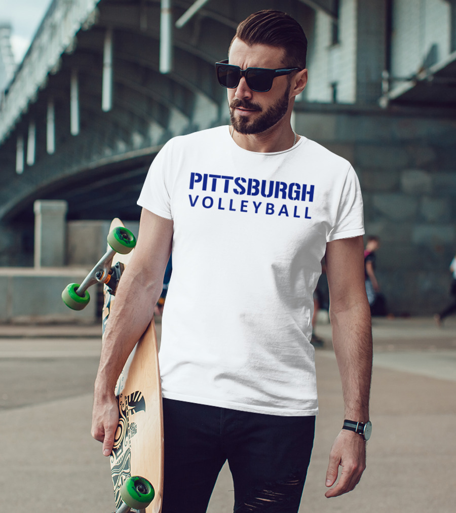 Pittsburgh Volleyball Block T-Shirt