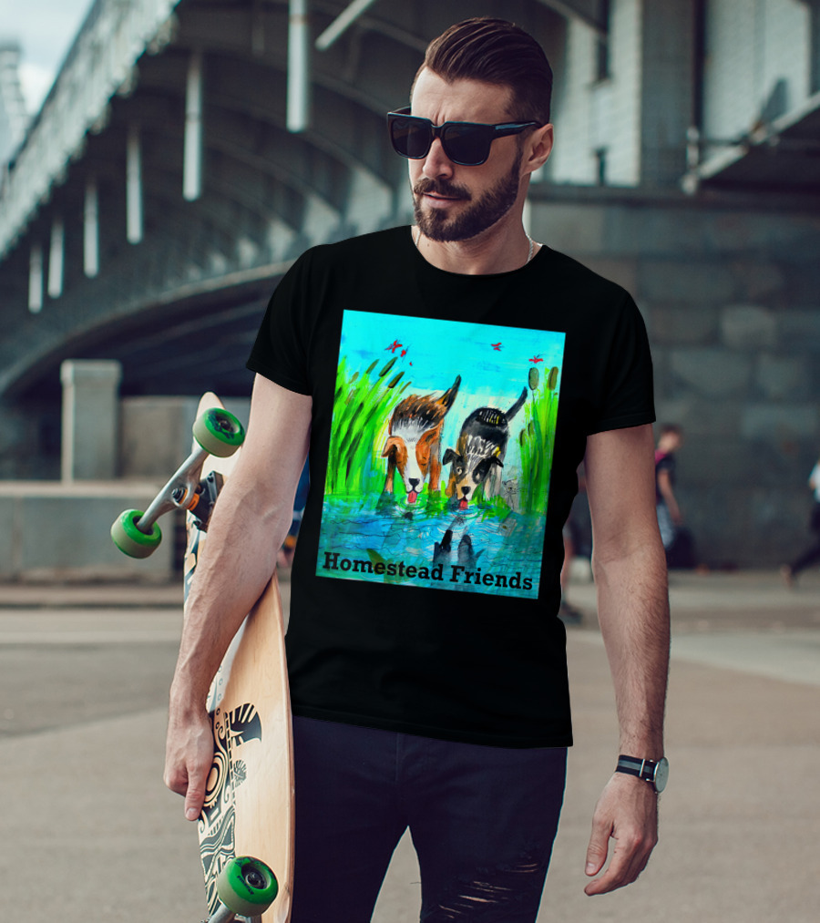 Homestead Friends Adorable Animals On The Homestead T-Shirt