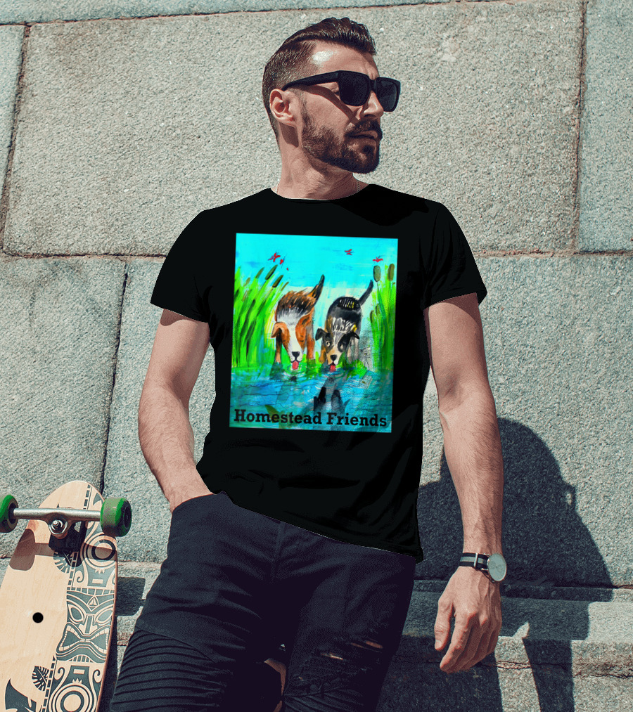 Homestead Friends Adorable Animals On The Homestead T-Shirt