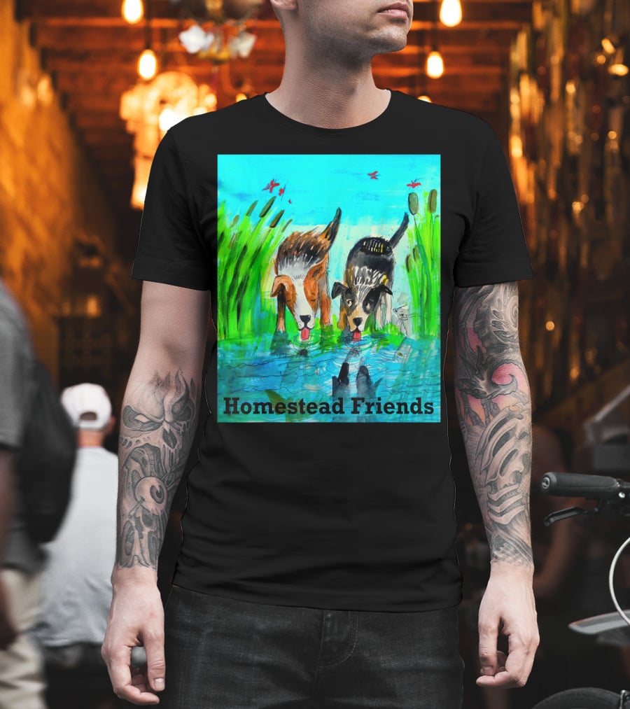 Homestead Friends Adorable Animals on the Homestead T-Shirt