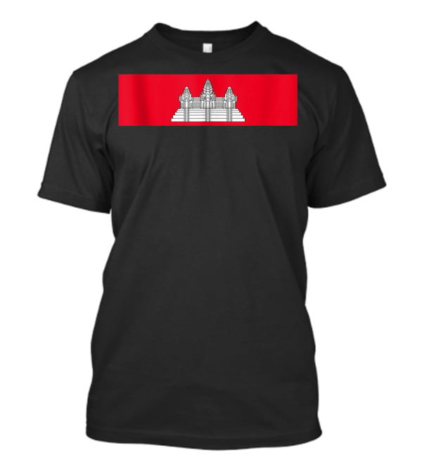 Cambodia Flag Cool Cambodian Flags Men Women T-Shirt