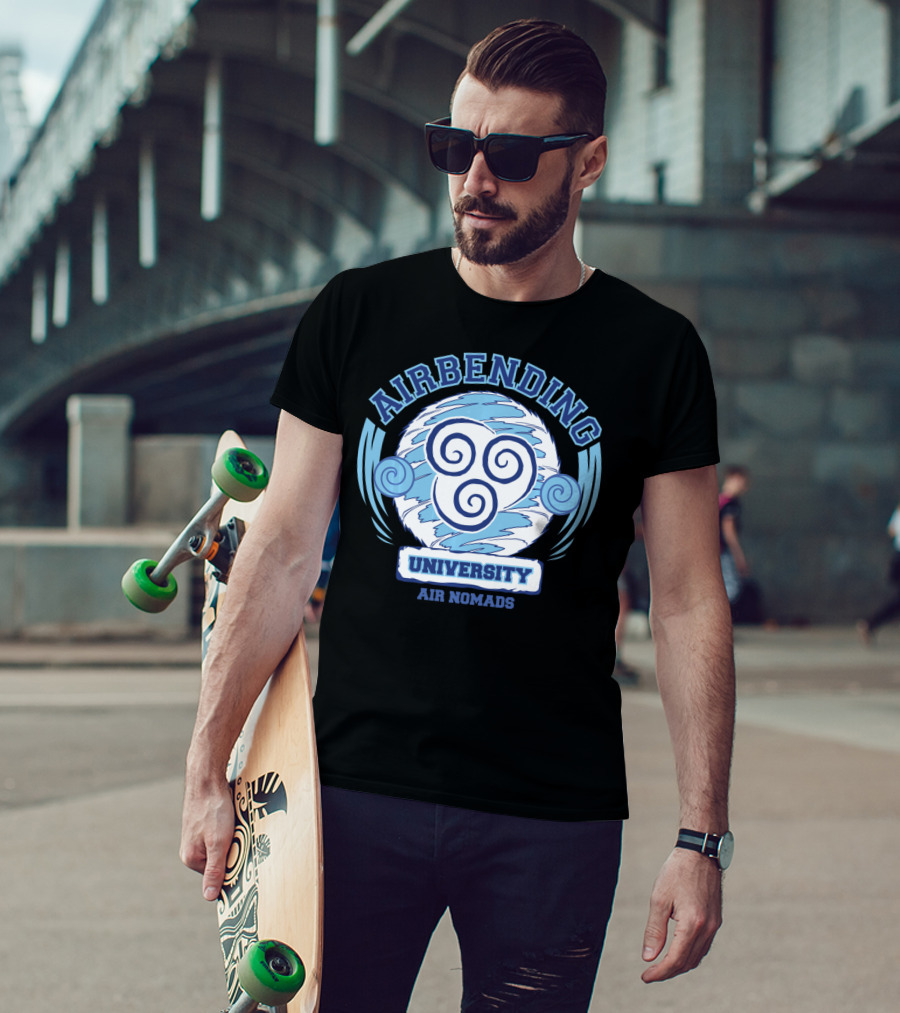 Air Bending University Air Nomads Logo Avatar T-Shirt