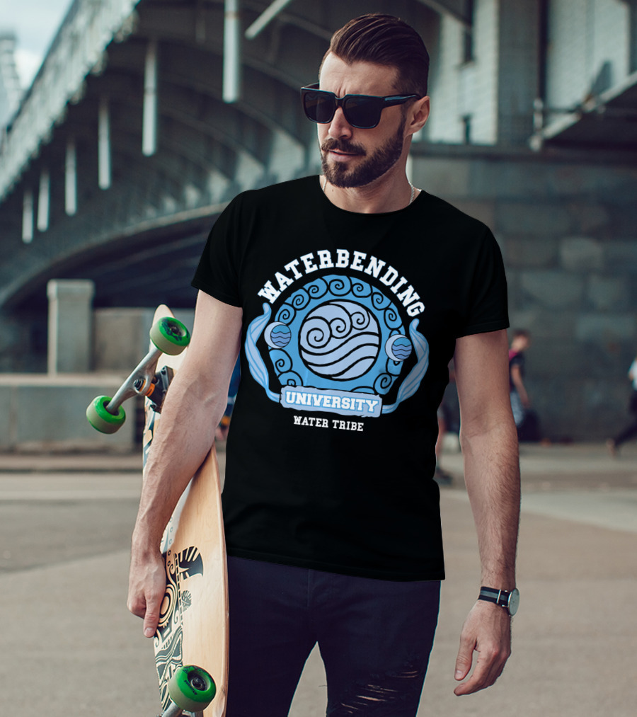 Waterbending University Water Tribe T-Shirt