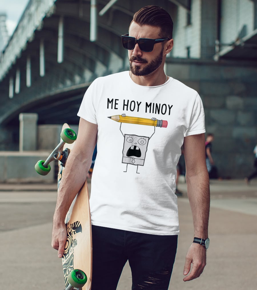 SpongeBob SquarePants DoodleBob Me Hoy Minoy Pencil Drawing T-Shirt