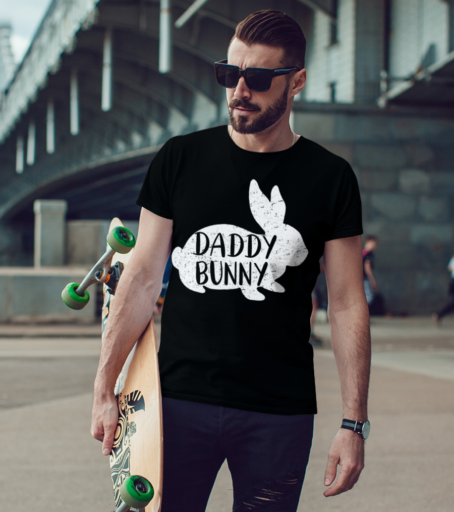 Daddy Bunny Cute Matching Family Easter Bunny T-Shirt