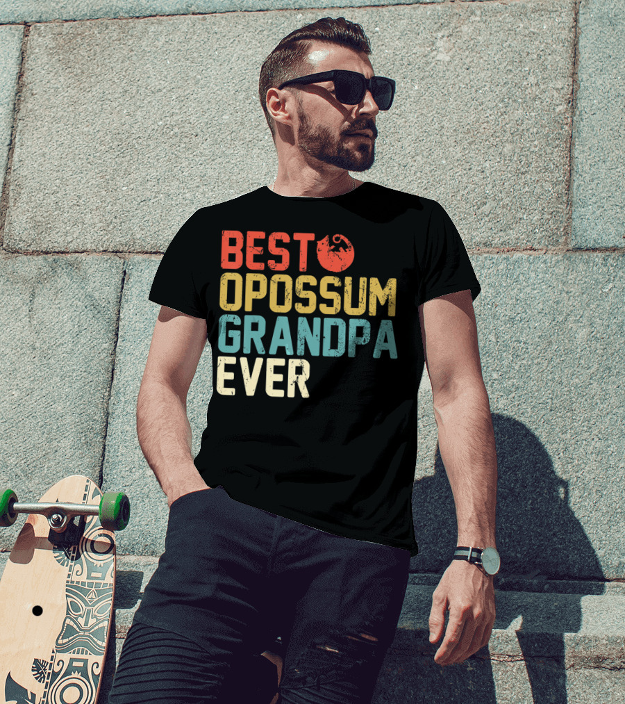 Best Opossum Grandpa Ever T-Shirt