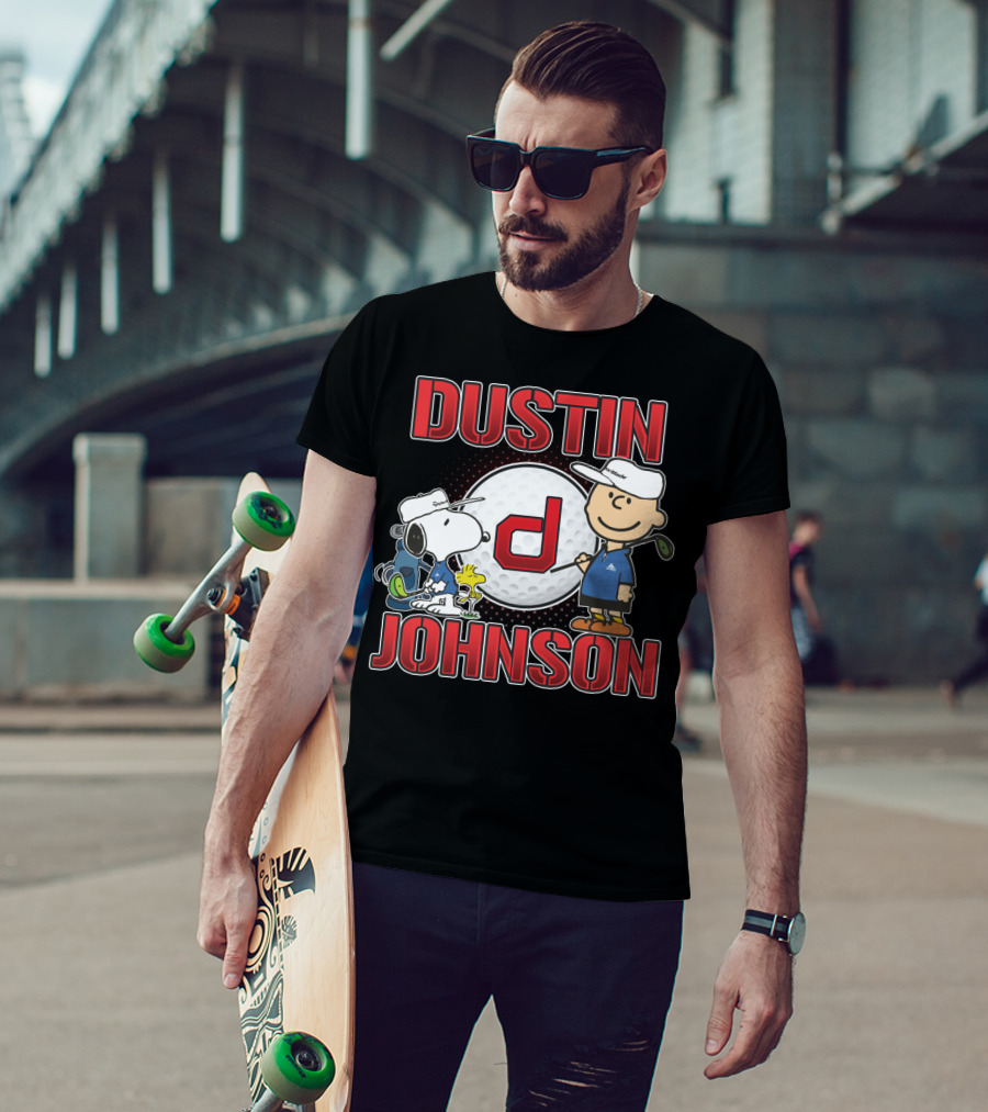 Dustin Johnson Pro Golf Snoopy The Peanuts Movie T-Shirt