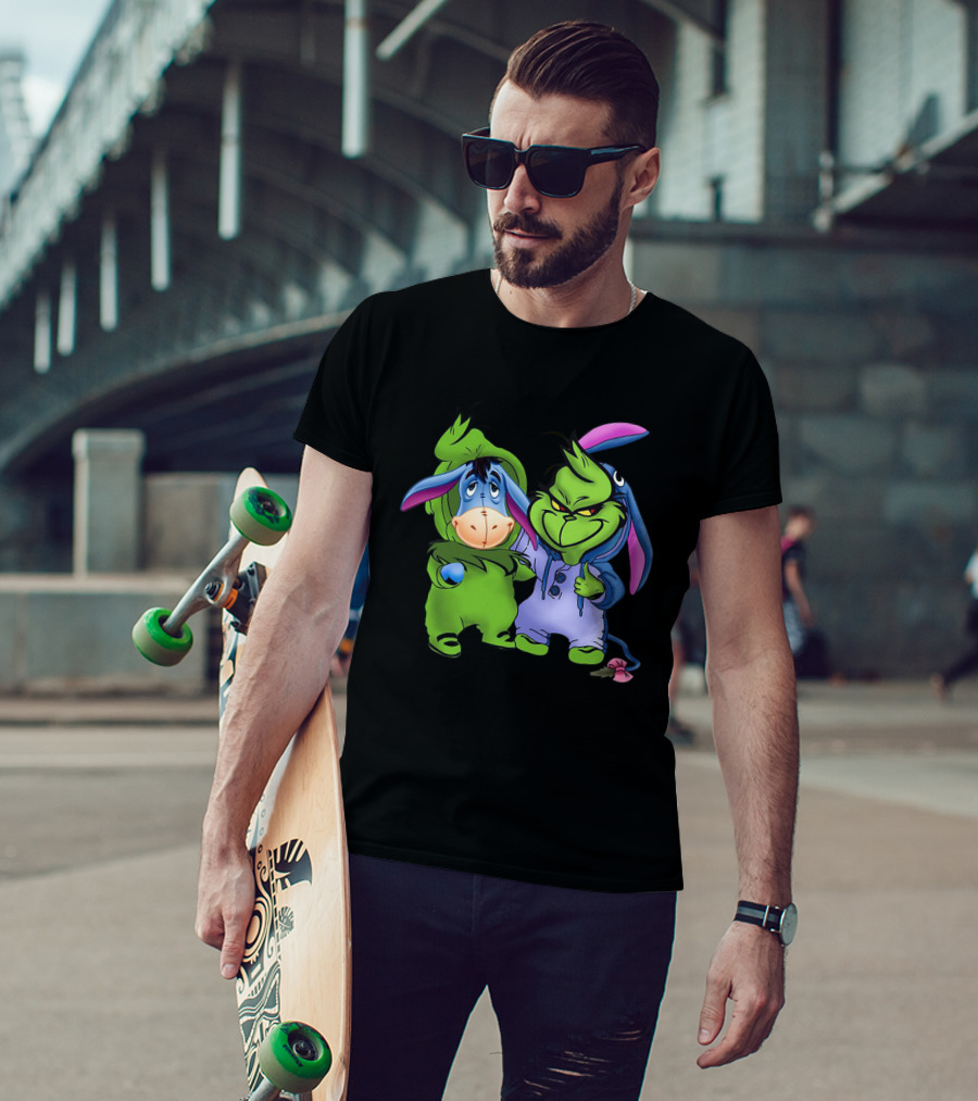 Baby Eeyore And Grinches Pajama Friends T-Shirt