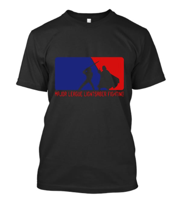 Major League Lightsaber Fighting Darth Vader Star Wars T-Shirt