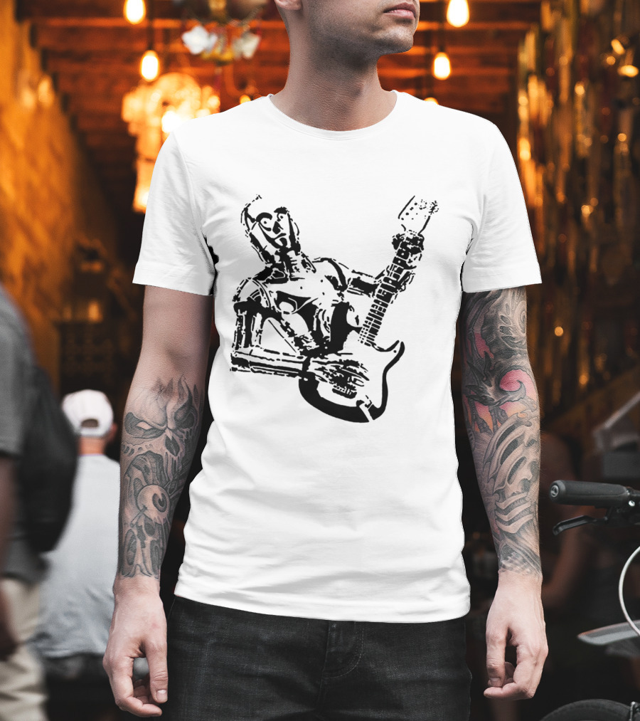 C 3PO Guitar Playing Droids Star Wars T-Shirt