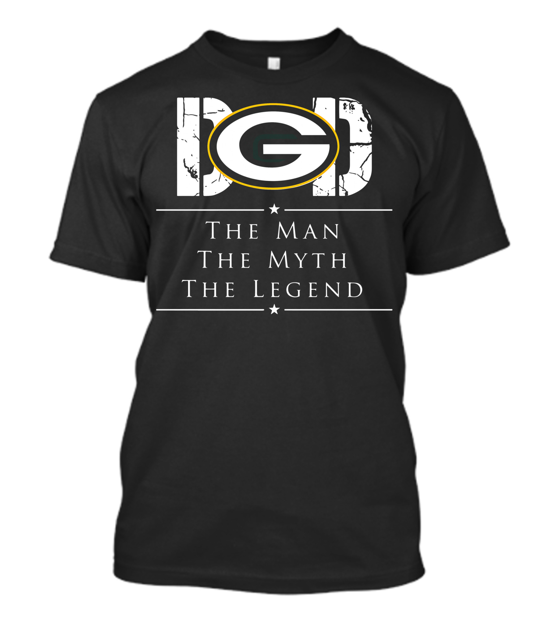 Green Bay Packers Dad The Man The Myth The Legend T-Shirt