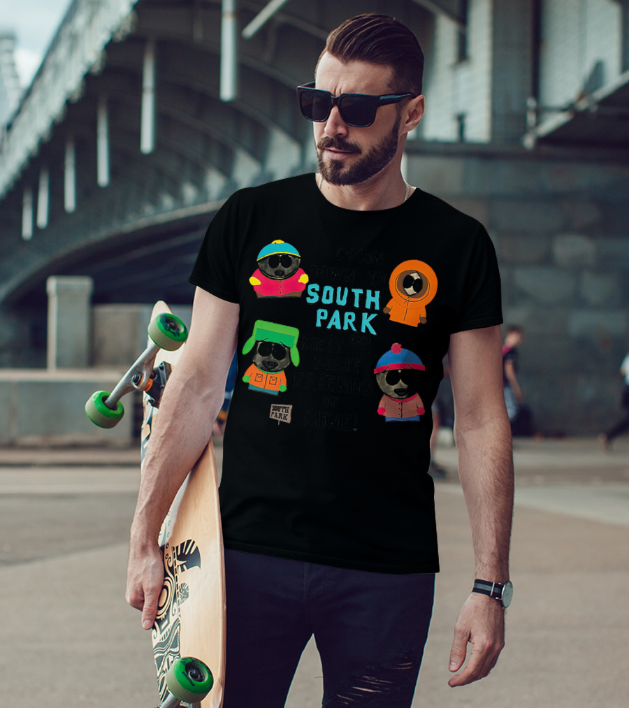 C'mon Down To South Park And Meet Some Friends Of Mine South Park Characters T-Shirt