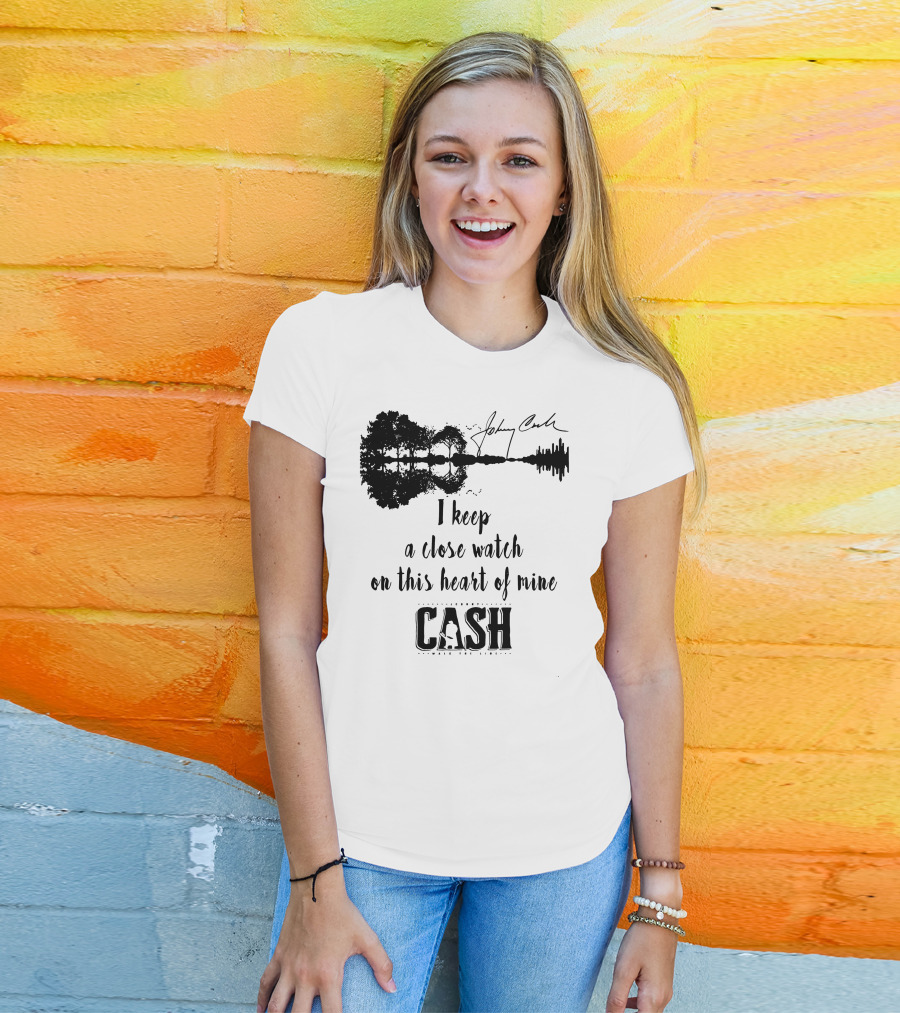 Johnny Cash I Keep A Close Watch On This Heart Of Mine T-Shirt