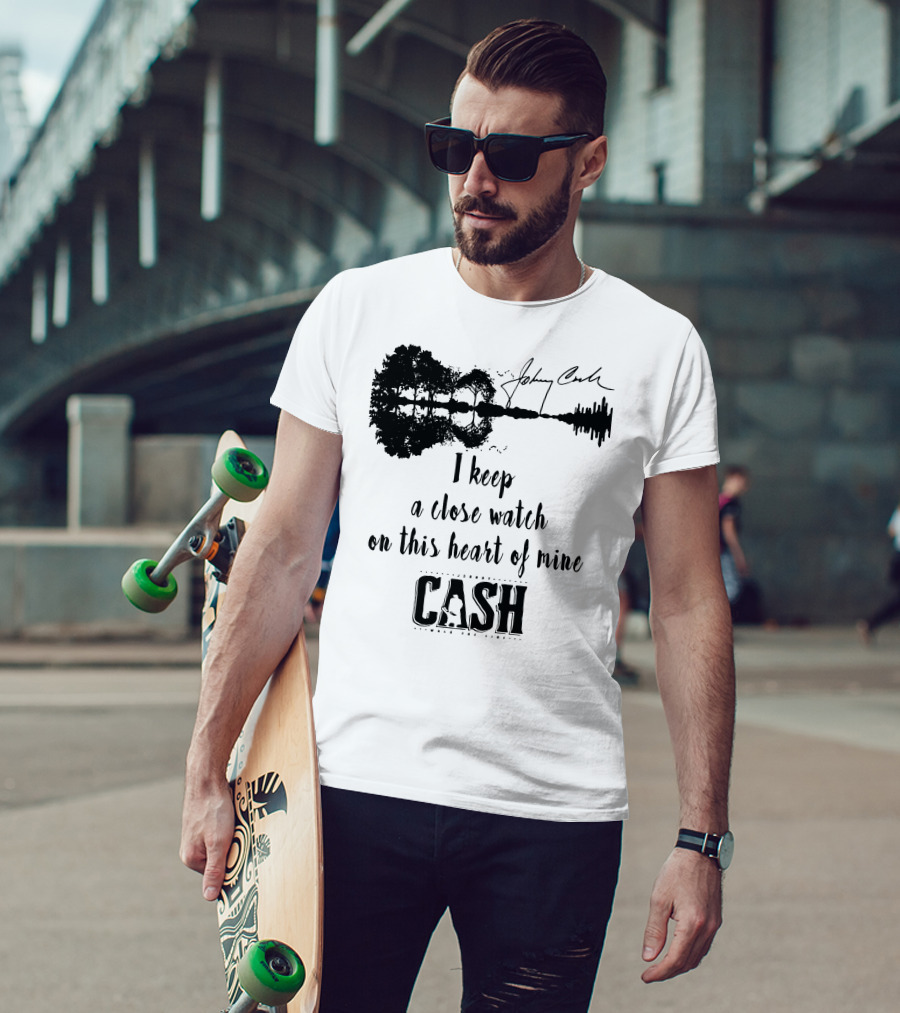 Johnny Cash I Keep A Close Watch On This Heart Of Mine T-Shirt