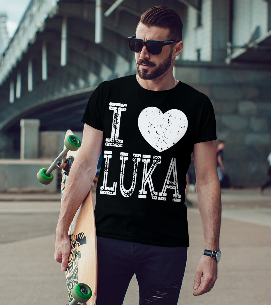 I Love Luka Basketball NFL T-Shirt